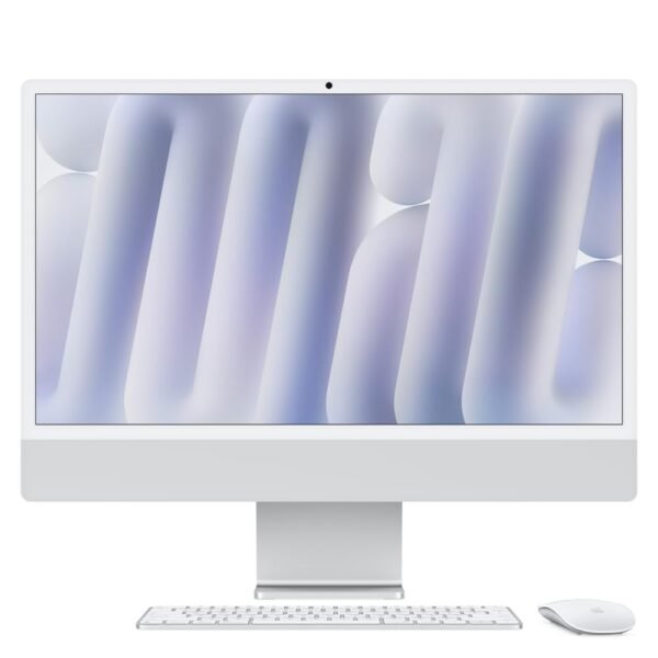 Apple iMac 2024 A3137 Apple M4 / Memória 16GB / SSD 256GB / 24 - Prata