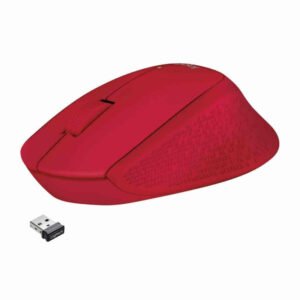 Mouse Logitech M280 Óptico Wireless - Vermelho