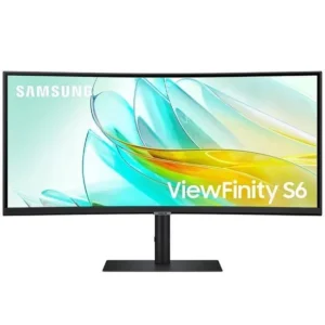 Monitor Samsung ViewFinity S6 LED 34 Curvo - Preto