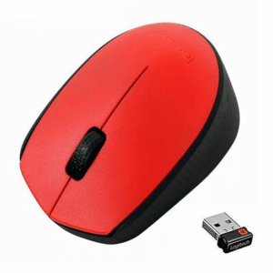 Mouse Logitech M170 Óptico Wireless - Vermelho