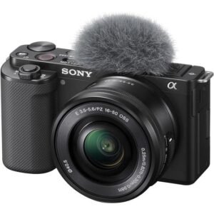 Câmera Digital Sony ZV-E10 24.2MP 3.0" Lente 16-50MM OSS