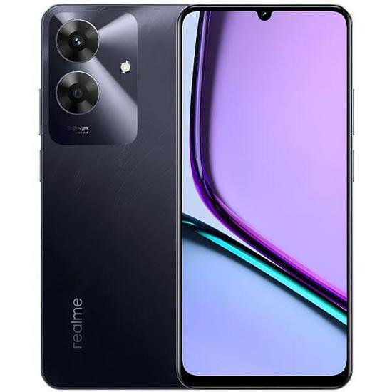 Celular Realme Note 60 RMX3933 Dual Chip 128GB 4G - RAM 4GB - Preto