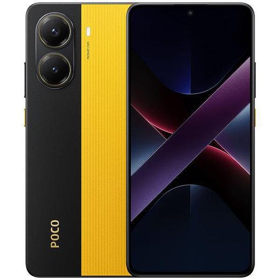 Celular Xiaomi Poco X7 Pro Dual Chip 512GB 5G Global - Preto com  Amarelo